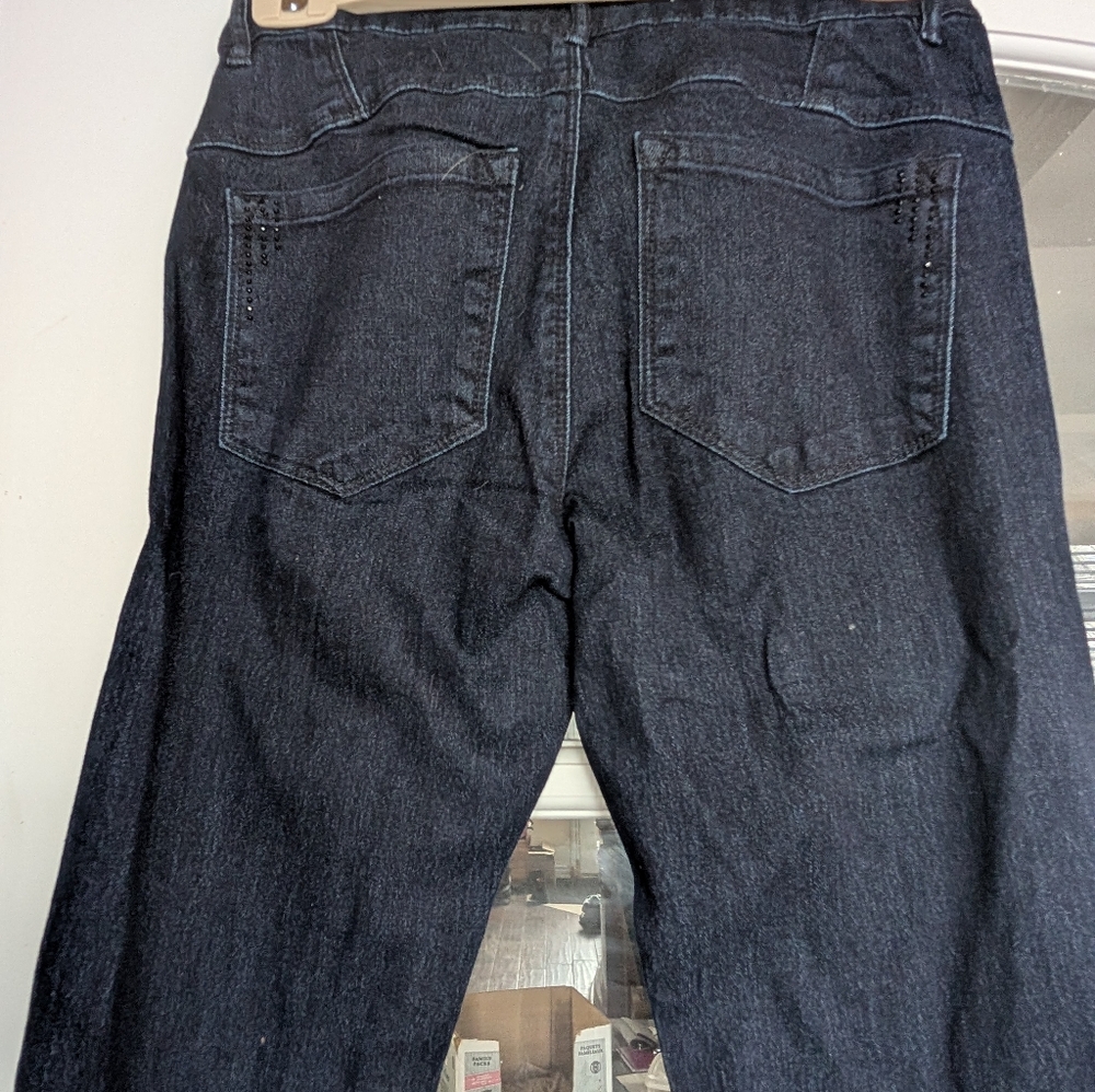 Conrad C Proportion Petite Classic Blue Jeans Size 4 - Picture 5 of 7
